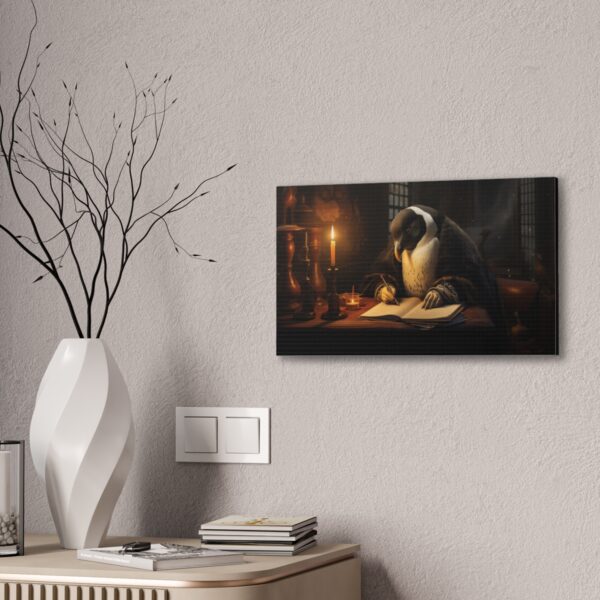 The Penguin Scribe (Stretched Canvas, 0.75") - Image 4