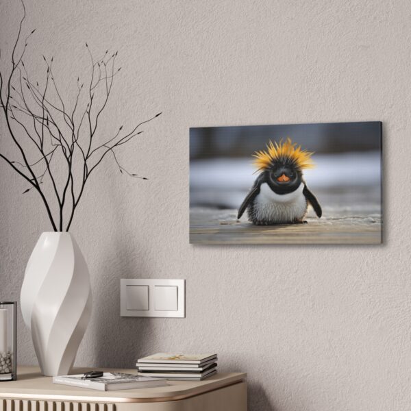 Penguin's Bad Hair Day (Stretched Canvas, 0.75") - Image 4