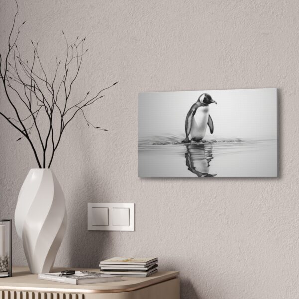 Reflections Of Penguin (Stretched Canvas, 0.75") - Image 4
