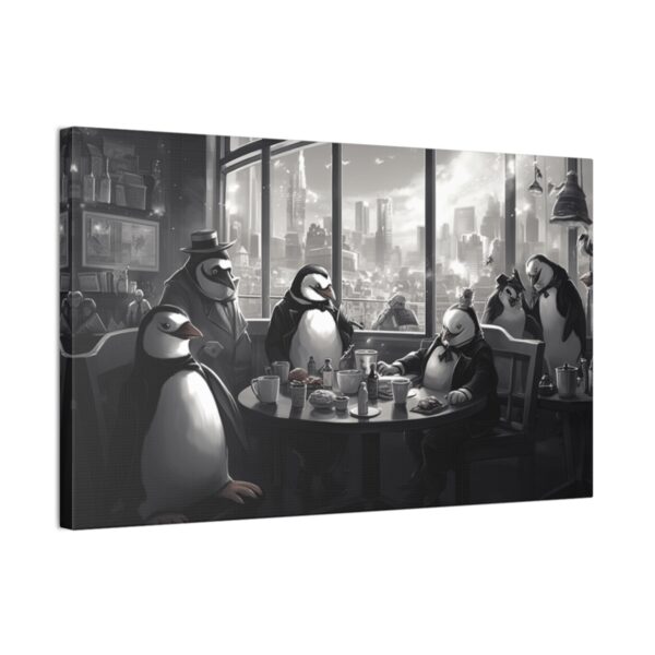 The Penguin Mob (Stretched Canvas, 0.75")