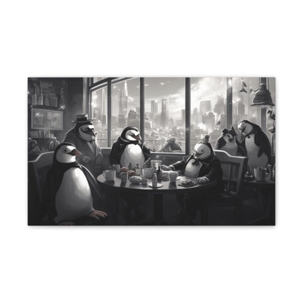 The Penguin Mob (Stretched Canvas, 0.75") - Image 2