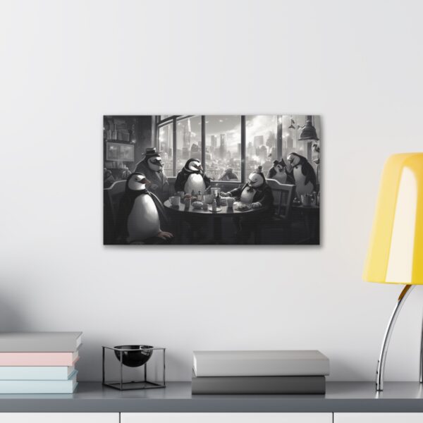 The Penguin Mob (Stretched Canvas, 0.75") - Image 3