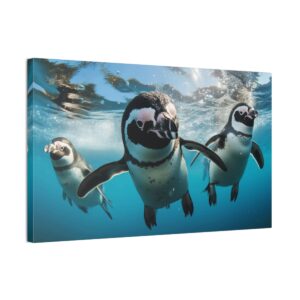 The Three Swimmers (Stretched Canvas, 0.75")