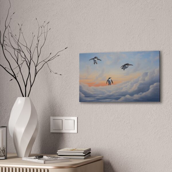Dreaming Of Penguin Flight (Stretched Canvas, 0.75") - Image 4