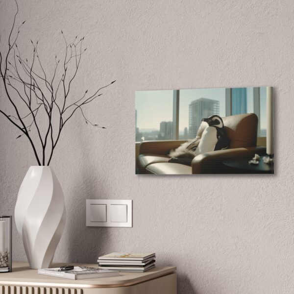 The Upper-Class Penguin (Stretched Canvas, 0.75") - Image 4