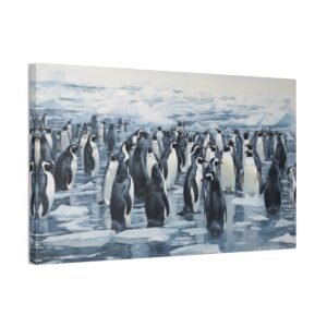 A Day In The Penguin Life (Stretched Canvas, 0.75")