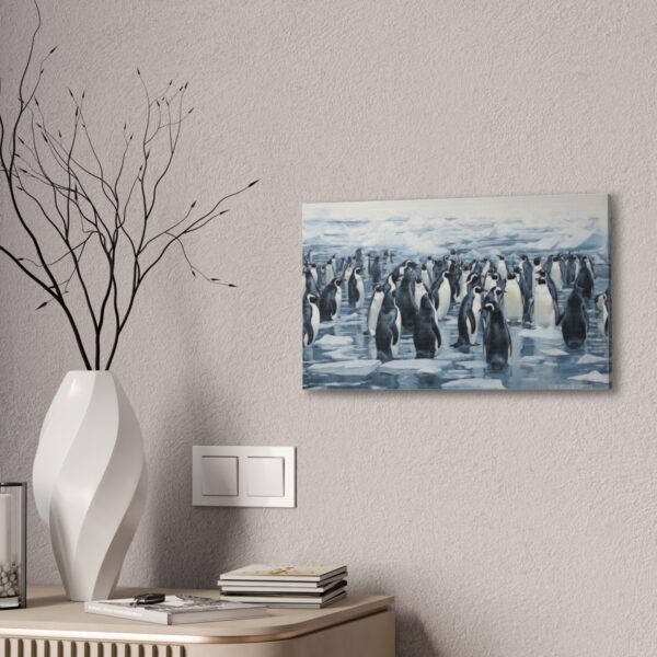 A Day In The Penguin Life (Stretched Canvas, 0.75") - Image 4