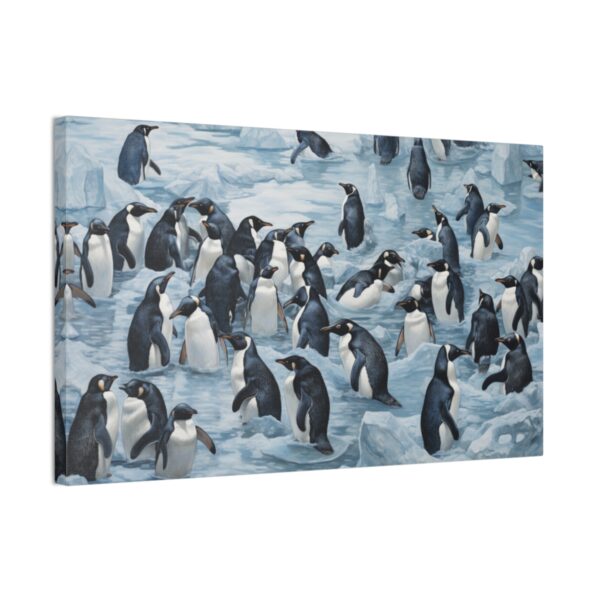 Pandering Penguins (Stretched Canvas, 0.75")