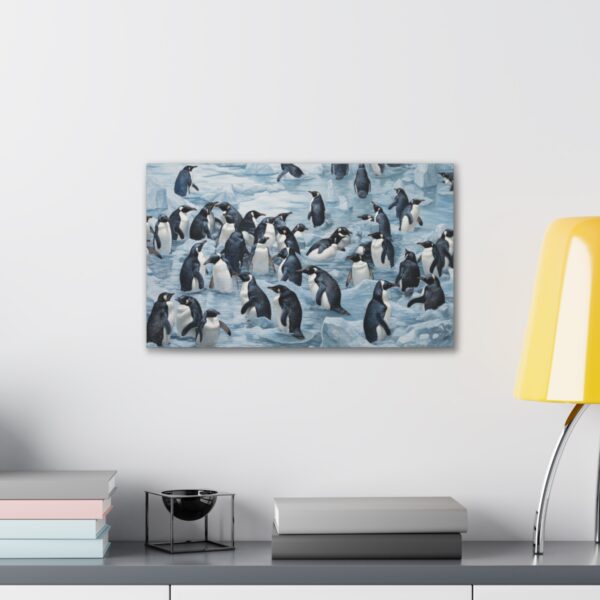 Pandering Penguins (Stretched Canvas, 0.75") - Image 3