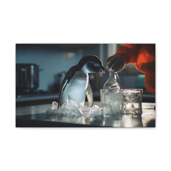 Penguin In The Lab (Stretched Canvas, 0.75") - Image 2