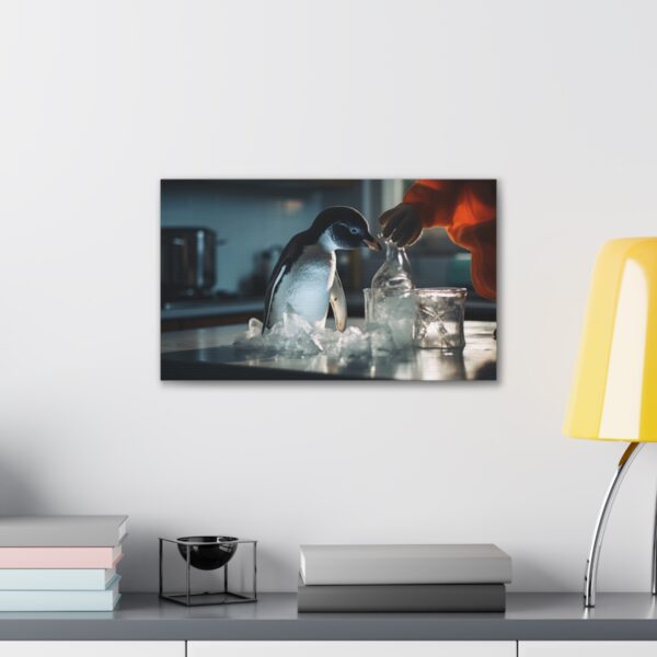 Penguin In The Lab (Stretched Canvas, 0.75") - Image 3