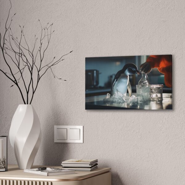 Penguin In The Lab (Stretched Canvas, 0.75") - Image 4