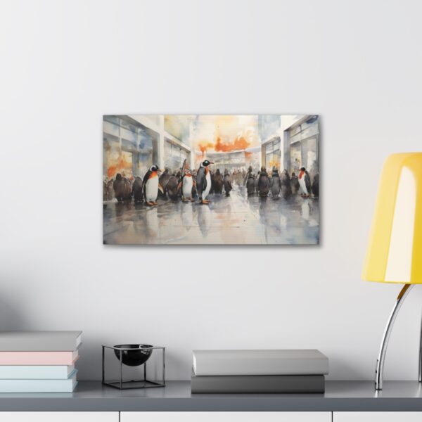 The Penguin Mall (Stretched Canvas, 0.75") - Image 3