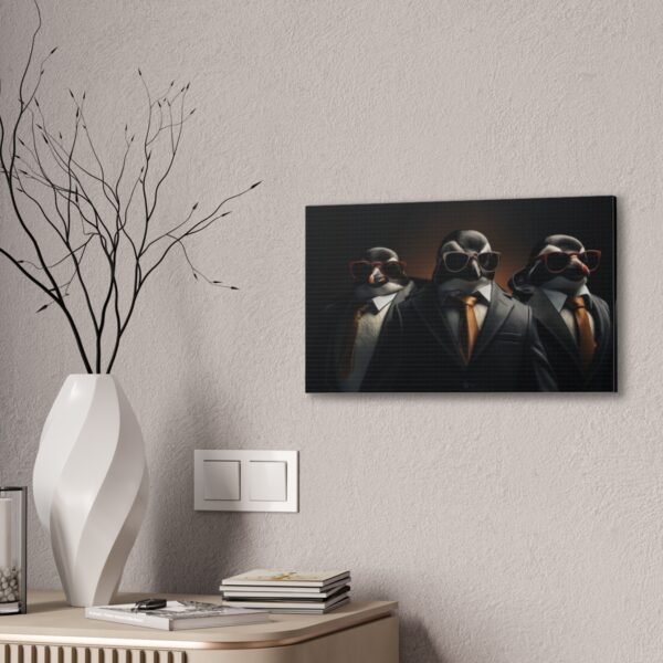 Penguin FBI (Stretched Canvas, 0.75") - Image 4