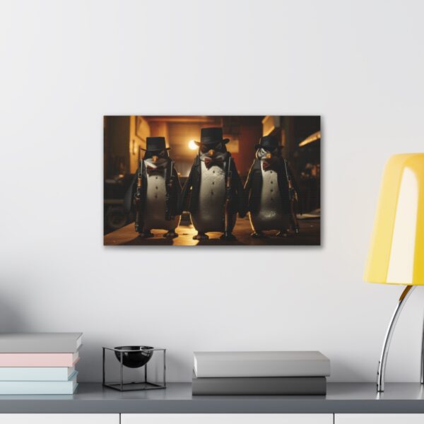 Al Capenguin And His Boys (Stretched Canvas, 0.75") - Image 3