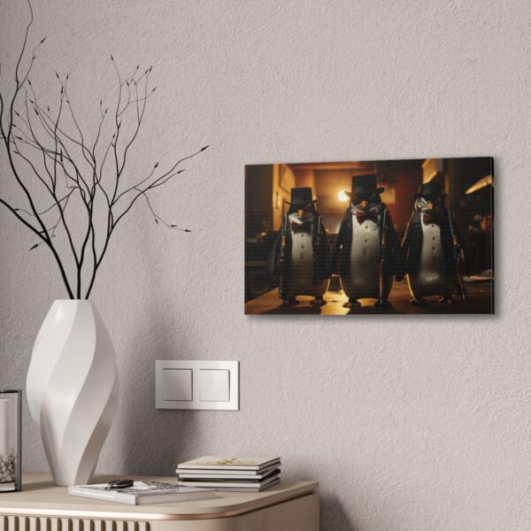 Al Capenguin And His Boys (Stretched Canvas, 0.75") - Image 4