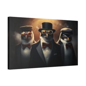 The Penguin Gatsby (Stretched Canvas, 0.75")