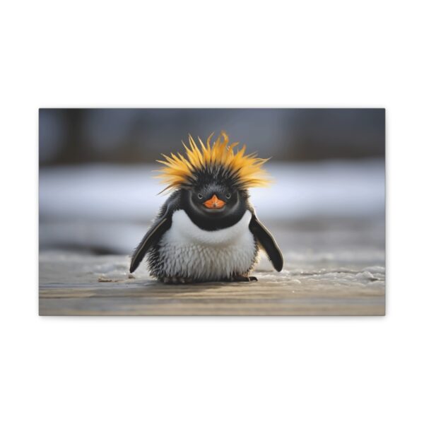 Penguin's Bad Hair Day (Stretched Canvas, 0.75") - Image 2